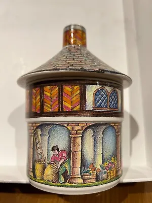 Buy Beautiful Vintage Sadler Country Village Collection Tea Caddy • 10£