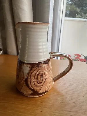 Buy Very Handsome, Beautifully Designed Vintage Studio Pottery Jug Vase 18.5cm High • 24.50£