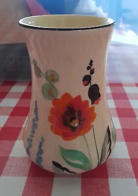 Buy Lawleys Norfolk Pottery Stoke Art Deco Vase Handpainted Floral Ceramic • 14.99£