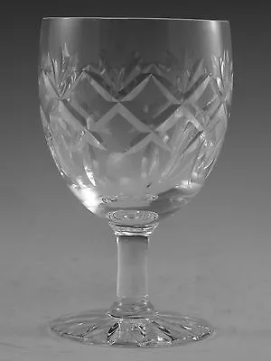 Buy Royal DOULTON Crystal - PRINCE CHARLES Cut - Wine Glass / Glasses - 4 3/8  • 12.99£