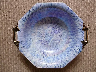 Buy Newhall Pottery Blue Lusterware Bowl 23 Cm • 6£