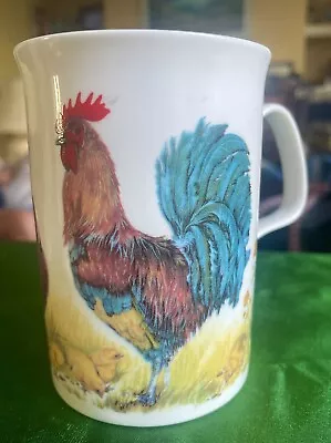 Buy Roy Kirkham Classic Collection Rooster And Hens Design Fine Bone China Mug • 10£