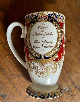 Buy Hudson Middleton Fine Bone China Elizabeth 2nd Golden Anniversary Mug. Unused. • 14.95£