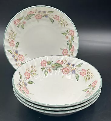 Buy BHS Victorian Rose Cereal/Soup Bowls 6.5  Set Of Four  • 14.99£