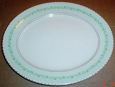 Buy Burleigh Ware Oval Platter Plate Circa 1940's • 15.99£
