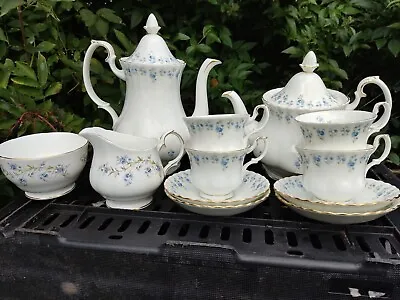 Buy Royal Albert  Memory Lane  Tea Set, With  Duchess  Tranquillity  Jug & Bowl • 30£