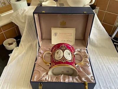 Buy SPODE, Extra Large Loving Cup - HM The Queen Silver Wedding 1972 REDUCED • 42.50£