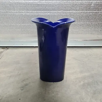 Buy Raymor Bitossi Style Mid Century Modern Italian Pottery Vase Blue • 62.73£