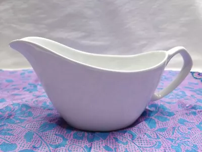 Buy Vintage Alfred Meakin England Glo- White Ironside Gravy Boat Jug Made In England • 14.99£