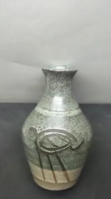 Buy Claycraft Bromyard Herefordshire Studio Pottery 11.5 Cm  Vase  Browns Grey (3) • 8£