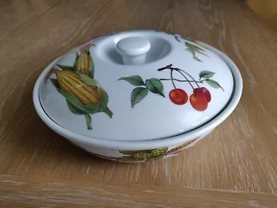 Buy Royal Worcester EVESHAM GOLD Entree Dish Round With Lid • 9.99£