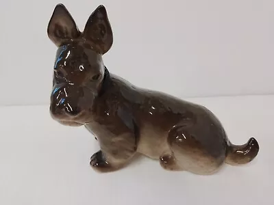Buy Russian Made Ceramic SCOTTISH TERRIER Figurine Approx 13cmL X 11cmH • 26.99£