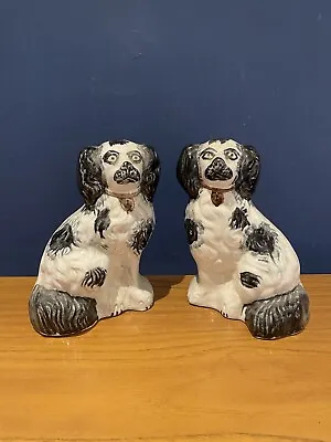 Buy Antique Pair Of Mantle Wally Dogs • 30£
