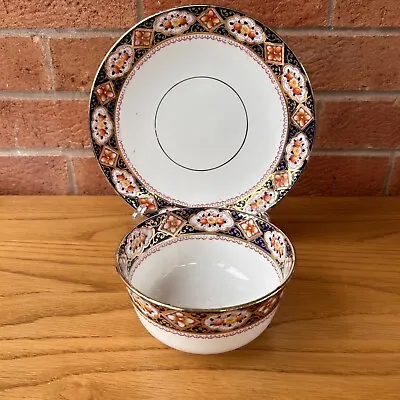 Buy Antique Royal Albert Crown China  Heirloom  Plate 22.5cm And Bowl Dinnerware • 14.99£