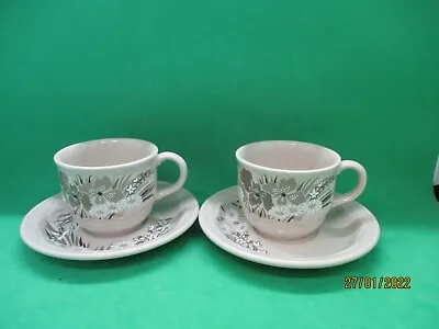 Buy Poole Pottery Mandalay  Coffee Cups & Saucers • 4.49£