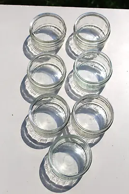 Buy Small Glass Serving Pots X 4 Diamter 8cm X 4cm Deep • 5£