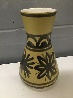 Buy Cinque Ports Pottery Small Ceramic Vase With Flower Design • 12£