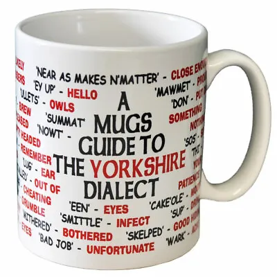 Buy Yorkshire Dialect Translator Ceramic Coffee Mug - Can Be Personalised • 11.99£