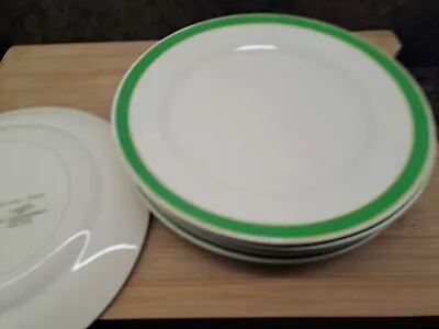 Buy Queens Green Pottery Vintage 7  Plates 1951 • 5£