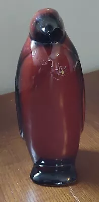 Buy Large Vintage Brown Glazed Penguin • 18£