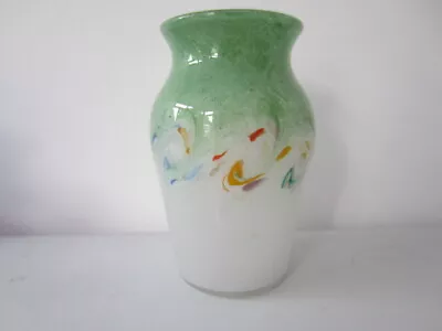 Buy Vsart Monart Moncrieff Scotland Art Deco Glass Vase • 159.99£