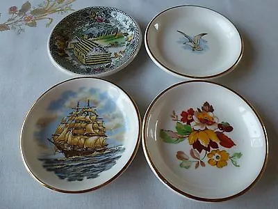 Buy Collection Of 4 Antique/Vintage Adams Ironstone Pin Dishes In Different Designs • 9.99£