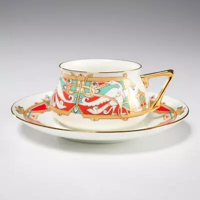 Buy Russian Lomonosov Imperial Porcelain Tea Cup & Saucer Barbara Walters Collection • 94.72£