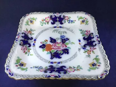 Buy Antique Minton Hollins M&H Japanese Imari Pattern 5835 - Footed Dish • 65£