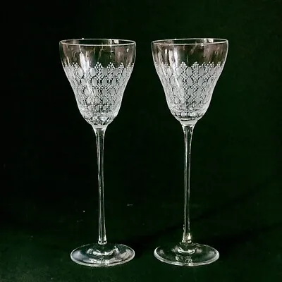 Buy 2 (Two) ROSENTHAL MOTIF Crystal Cordial Glasses-Signed RETIRED • 178.30£