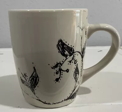 Buy Royal Norfolk Black Cream Vine Leaves Leaf Botanical Floral  Tea Coffee Cup Mug • 17.07£