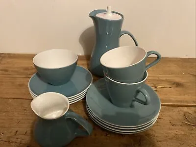 Buy Vintage Poole Pottery Tea/coffee Set (13 Piece) • 24.50£