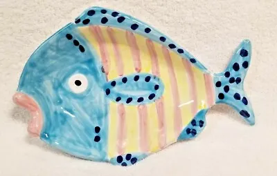 Buy La Musa Made In Italy Ceramic Fish Wall Decor Small Bowl Hand Painted • 14.40£