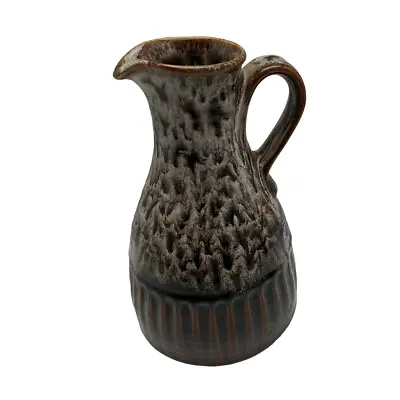 Buy Vintage Honiton Pottery Jug Pitcher Honeycomb Glaze Large Initialled M.E England • 10.49£