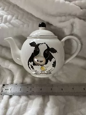 Buy Arthur Wood Teapot | Made In England | Cow Illustration • 7.99£