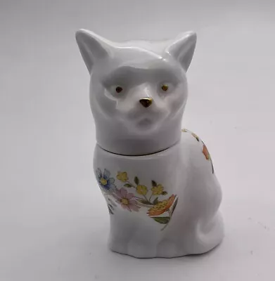 Buy Aynsley - Cottage Garden - Cat - China Animal Trinket Box - Perfect • 19.99£