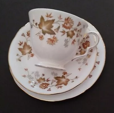 Buy Colclough 44 Bone China Autumn Leaves - Plates, Saucers, Cups, Bowls & Teapot • 32.49£
