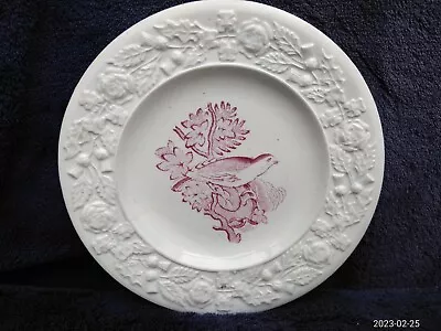 Buy Antique Pearlware Early Transferware Rose Thistle Shamrock Plate Staffordshire • 13£