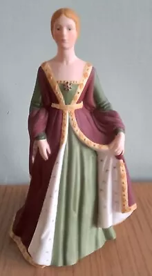 Buy Vintage 1984 Franklin Porcelain Isabella Of Spain Figurine With Certificate • 18£