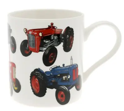 Buy Tractor Coffee Mug Set Fine China Vintage Tractor Lovers Gift Present • 4.99£