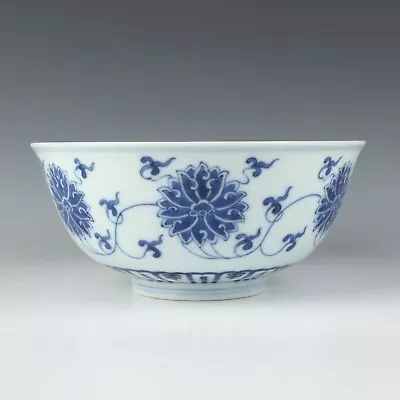 Buy Chinese Antique Blue And White Porcelain Bowl • 0.79£