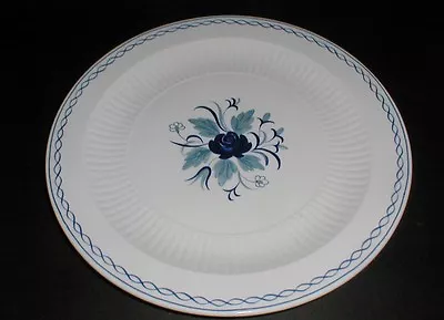 Buy Wm Adams China England BALTIC BLUE 12-3/4  Chop Plate/Round Platter • 32.26£