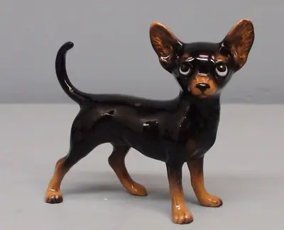 Buy Retired Hagen Renaker DW Pedigree Black Chihuahua Dog • 23.98£