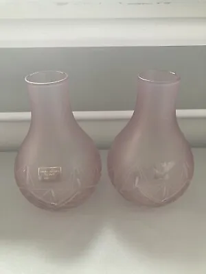 Buy Vintage Laura Ashley Pink Cut Vase/Jug • 18£
