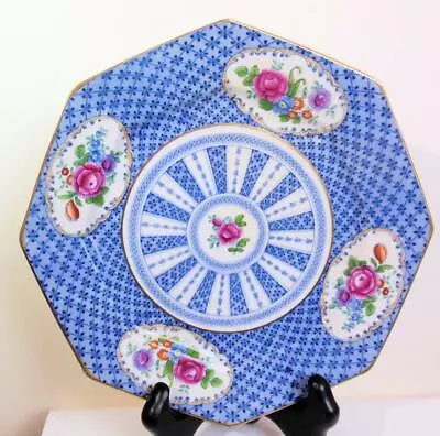 Buy Vintage Booths Empire Silicon China Octagonal Salad / Luncheon Plate 8 5/8” • 23.70£