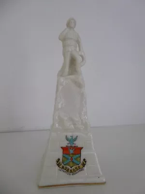 Buy Crested Ware Shelley Lifeboat Memorial Crest Leighton Buzzard • 5.99£