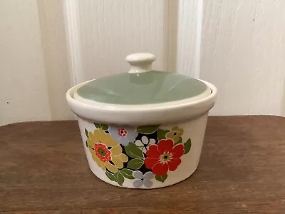 Buy Vintage Sadler Mid Century Modern Retro Floral Pattern Lidded Sugar Bowl • 3.99£