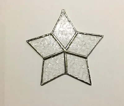 Buy Stained Glass Star. Sun Catcher. Handmade. • 4£