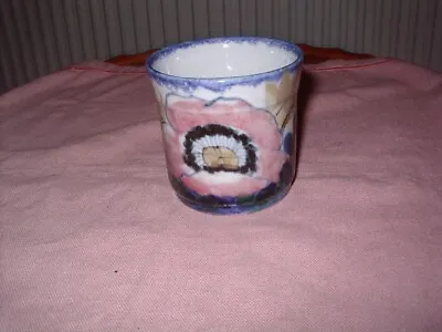 Buy Small Highland Stoneware Mug With Flower Design Scottish Pottery • 12.99£