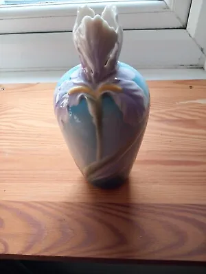 Buy Rare Estate Franz Iris Flower Vase • 20£