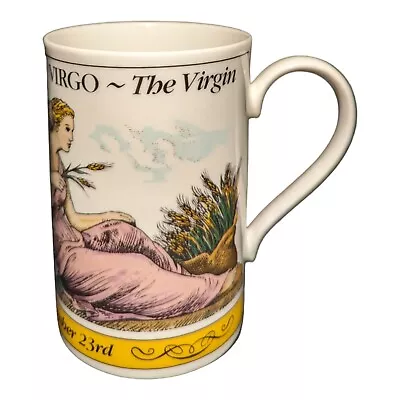 Buy Dunoon Vintage Stoneware Virgo Mug With Zodiac Star Sign Design 10.7cm Tall • 13.49£